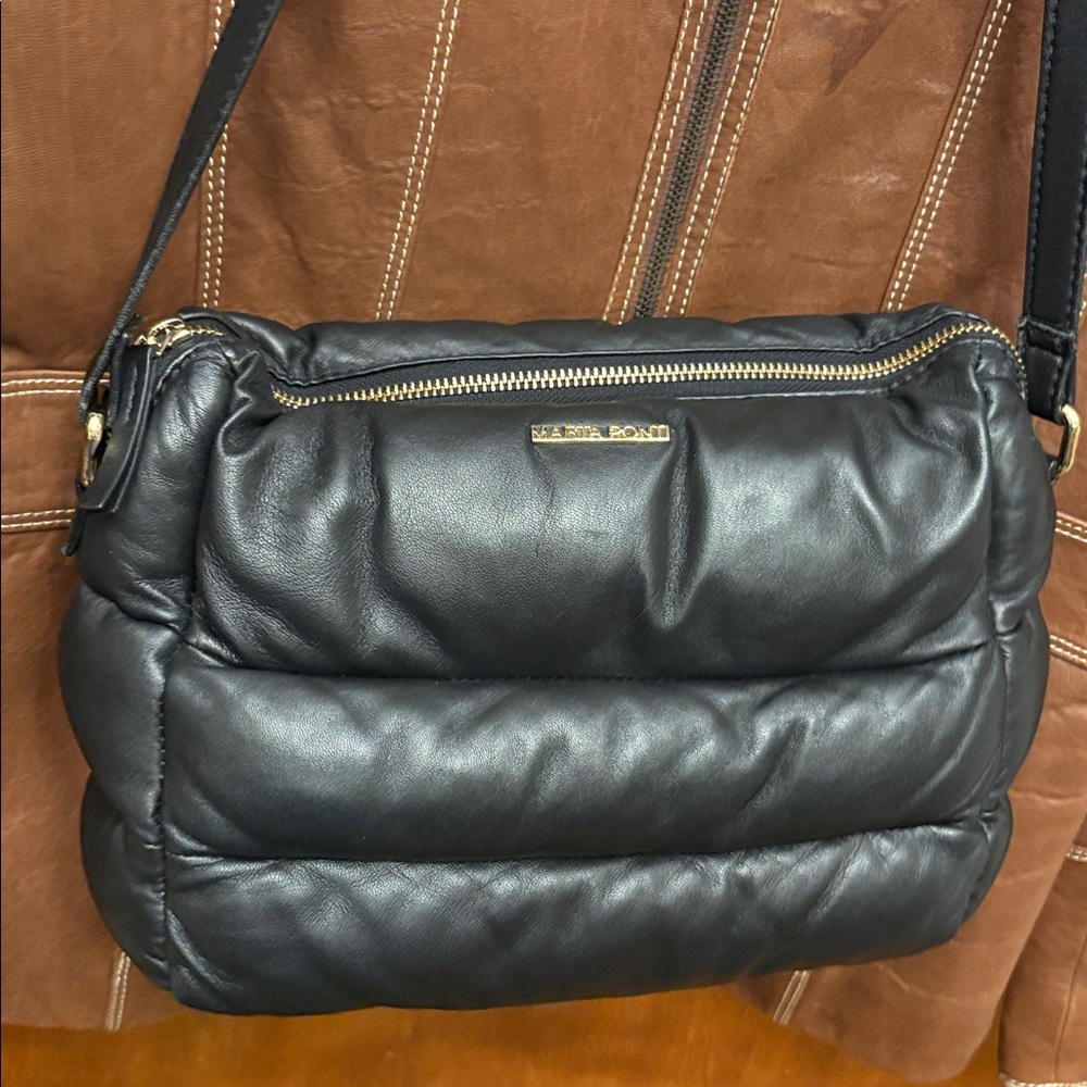 Marta Ponti black leather handbag - Picture 12 of 15
